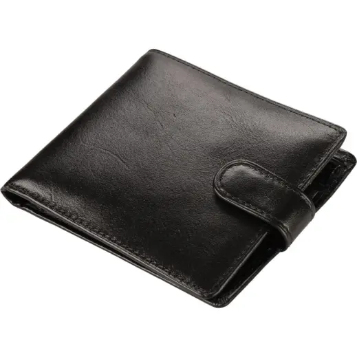 Wallet with Coin Purse & Tab Closure