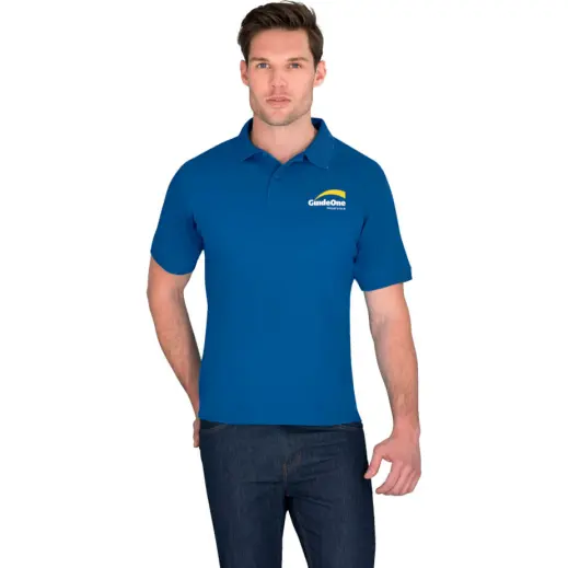 Mens Crest Golf Shirt
