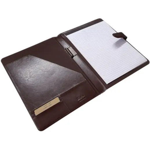 A4 Adpel Leather Folder with Tab Closure