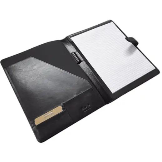 A4 Adpel Leather Folder with Tab Closure