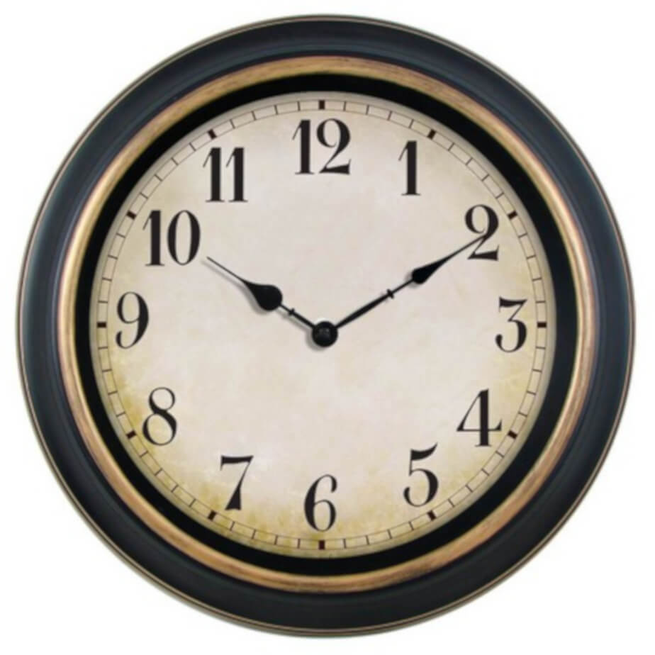 Antique 40cm Wall Clock Brandability