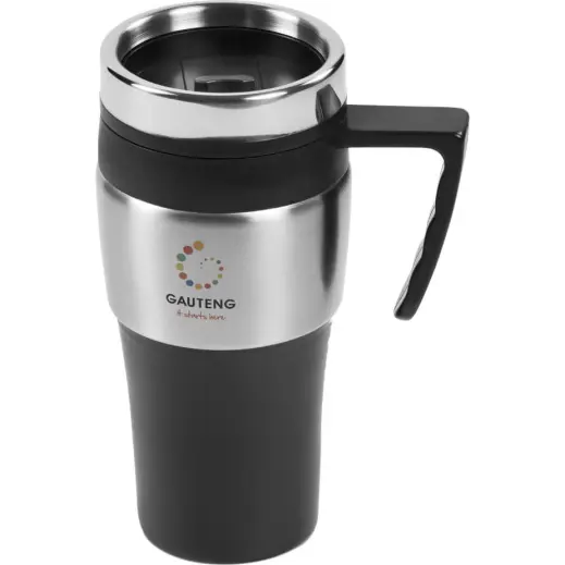 Altos Stainless Steel & Plastic Double-Wall Mug