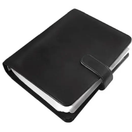 A5 Napoli Leather Organiser with Tab Closure