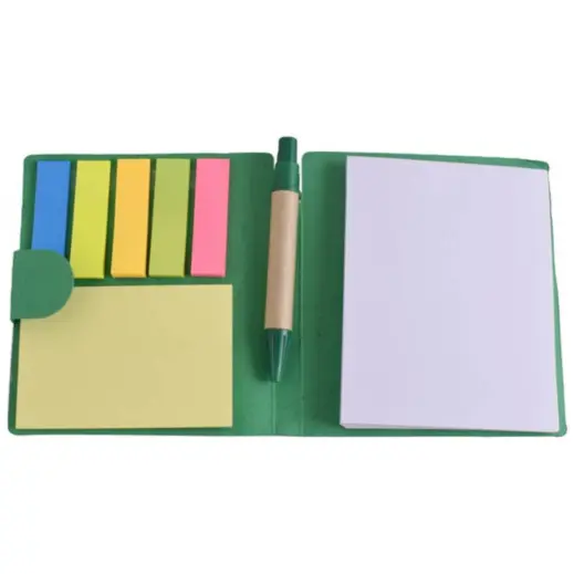 Sticky Memo Mini Notepad & Pen