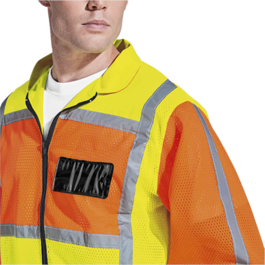 Contract Long Sleeve Reflective Vest Brandability