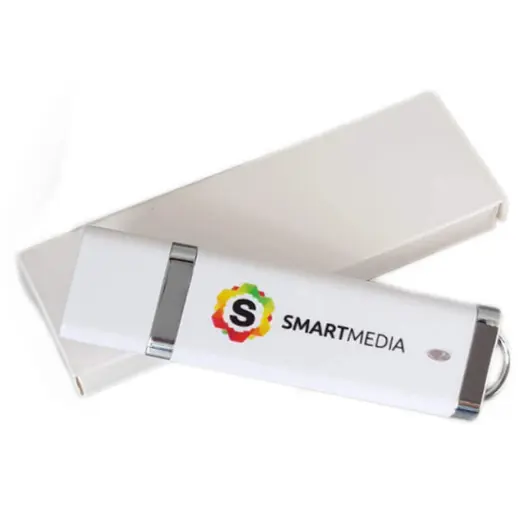 White Slimline USB