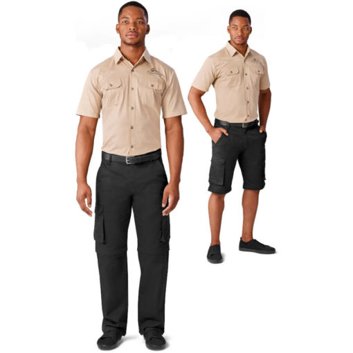 cargo pants with zip off legs