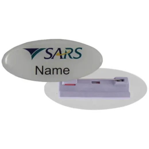 Name Badge - Pin Clip