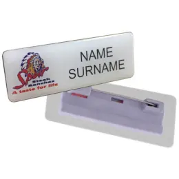 Name Badge - Pin Clip