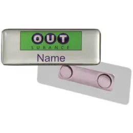 Name Badge - Magnet Clip