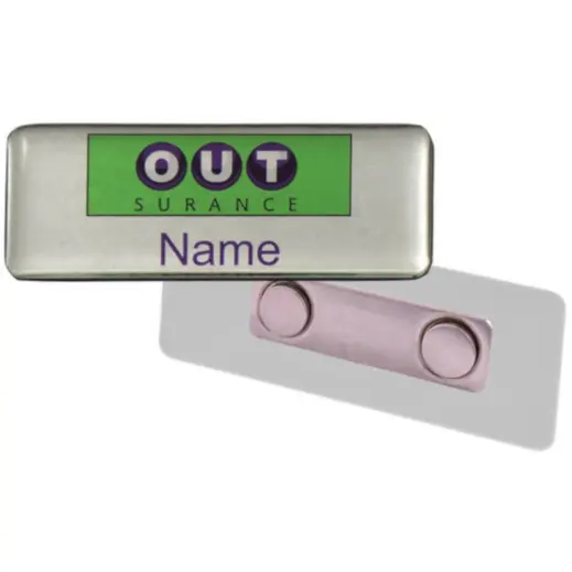 Name Badge - Magnet Clip