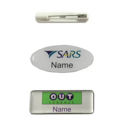 Name Badge - Pin Clip