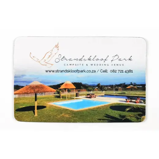 Business Card Fridge Magnet