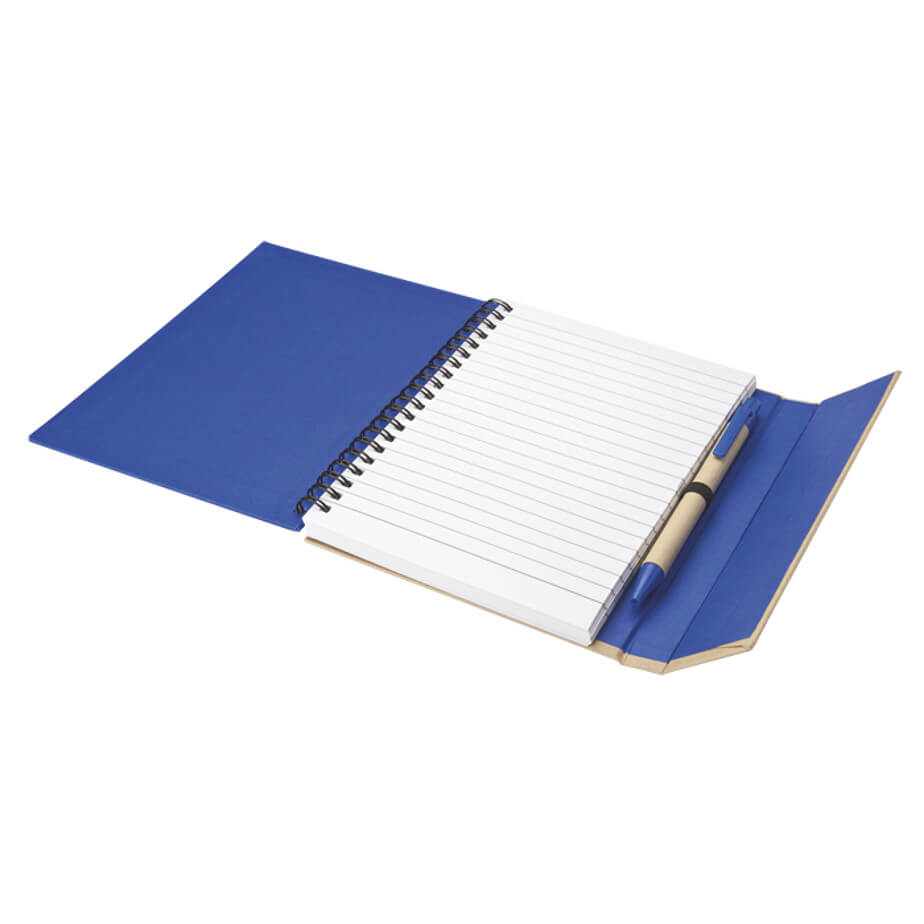 Recycled Notebook with Flap Brandability