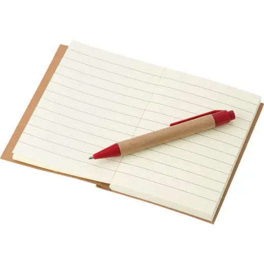 Mini Recycled Notebook and Pen
