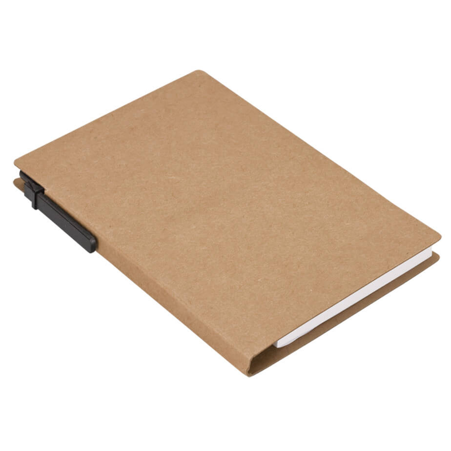 Recycled Notebook With Pen And Flags Brandability