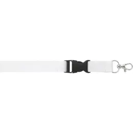 Woven Lanyard With Plastic Buckle