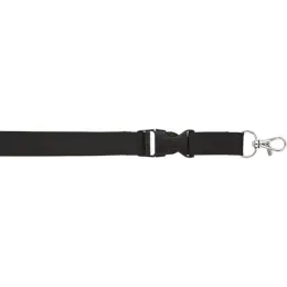 Woven Lanyard With Plastic Buckle