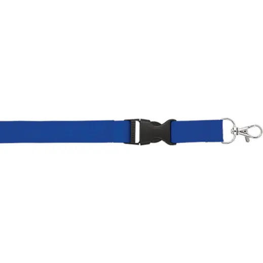 Woven Lanyard With Plastic Buckle