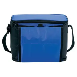 Cooler With Folding Cup Holders