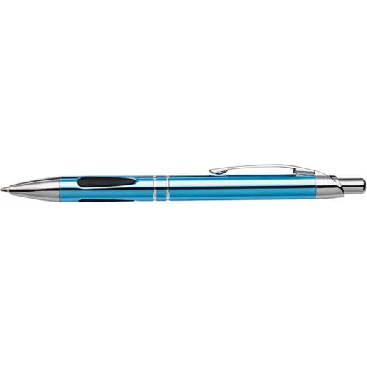Metal Ergonomic Grip Ballpoint Pen
