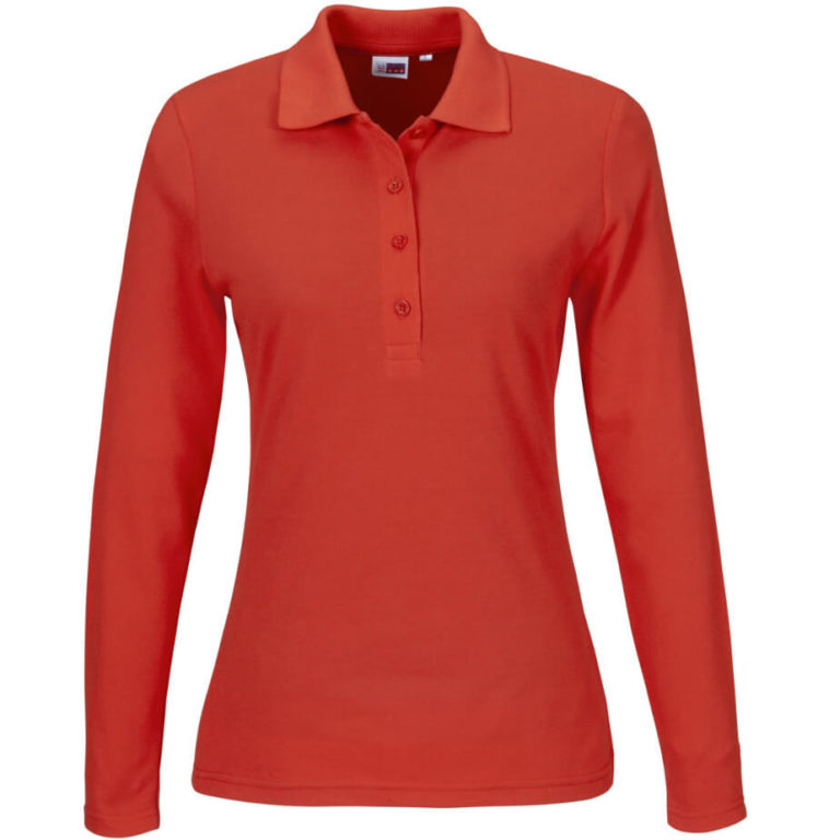 Ladies Long Sleeve Elemental Golf Shirt Brandability