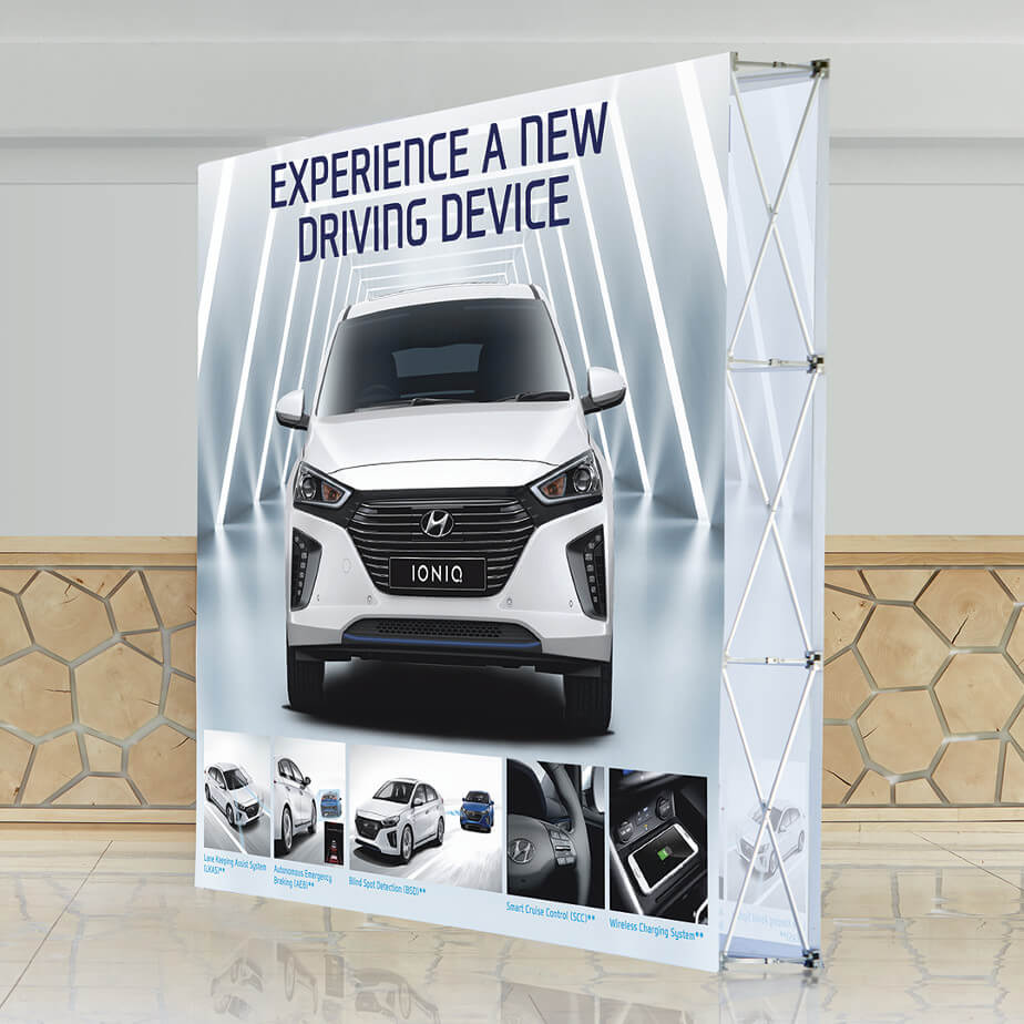 Banner Wall Standard Double Sided Brandability