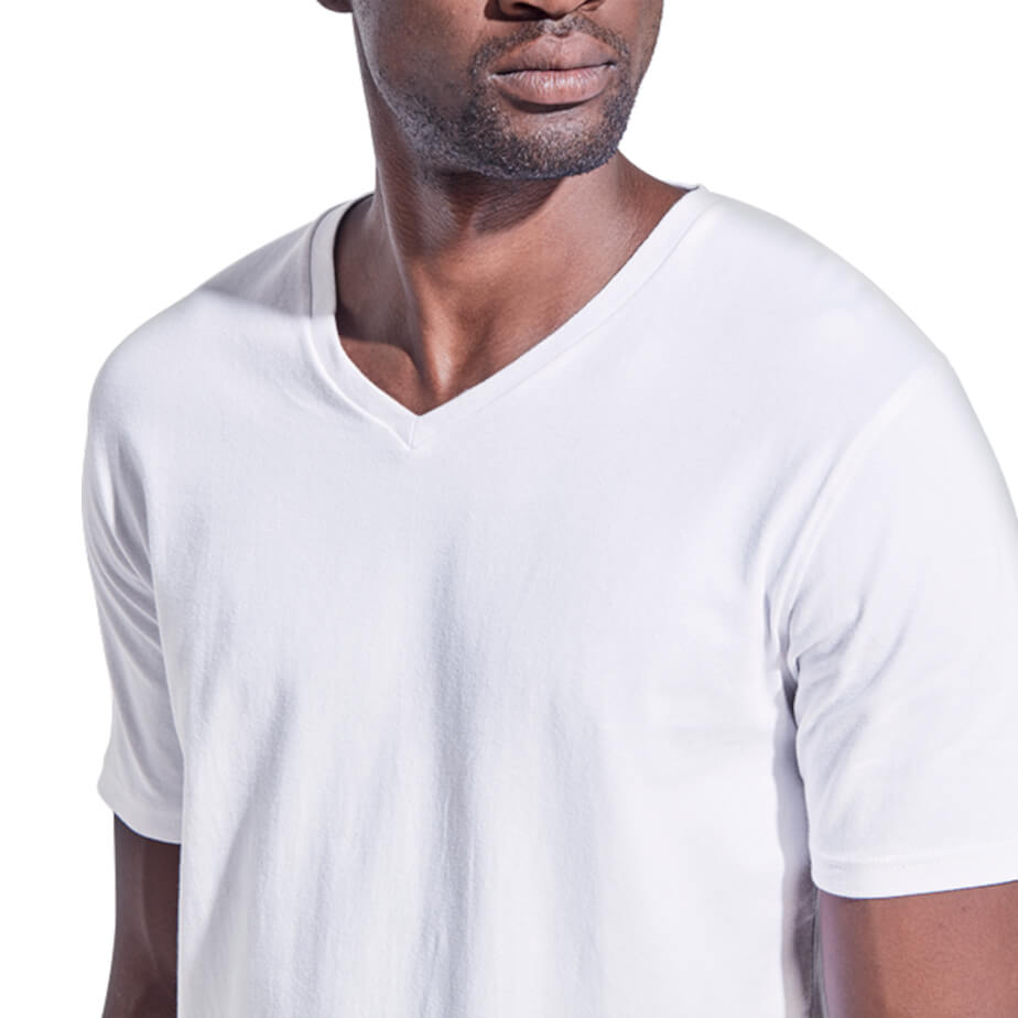 Mens 170g Slim Fit V-Neck T-Shirt | Brandability