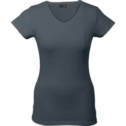 Ladies 170g Slim Fit V-Neck T-Shirt