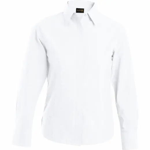Ladies Oxford Blouse Long Sleeve