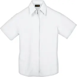 Ladies Oxford Blouse Short Sleeve