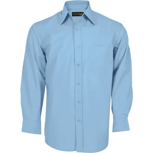 Mens Basic Poly Cotton Lounge Long Sleeve