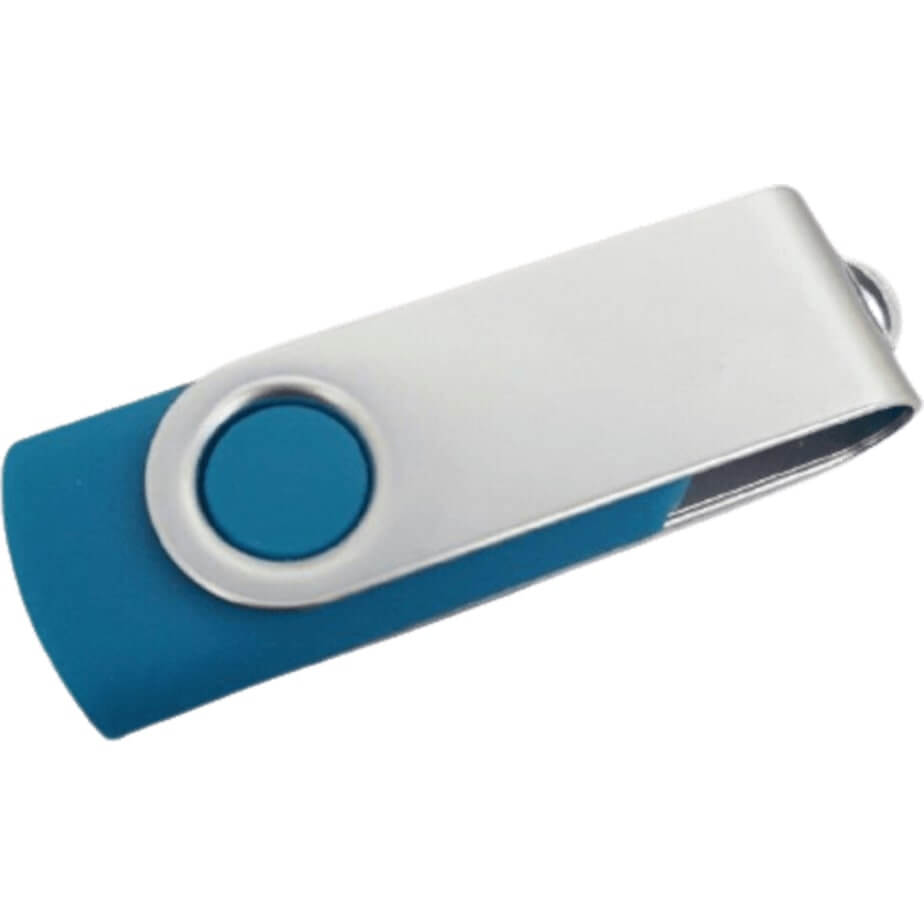 Colour Swivel USB In Cardboard Box