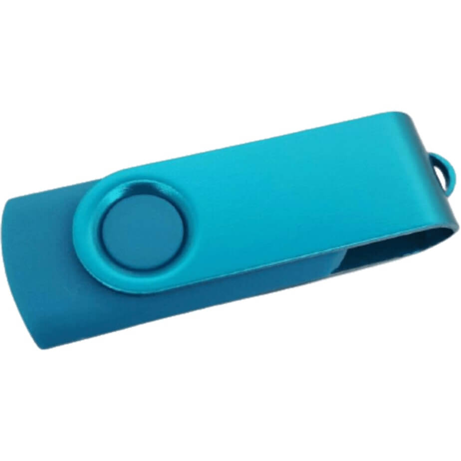 Colour Swivel USB In Cardboard Box