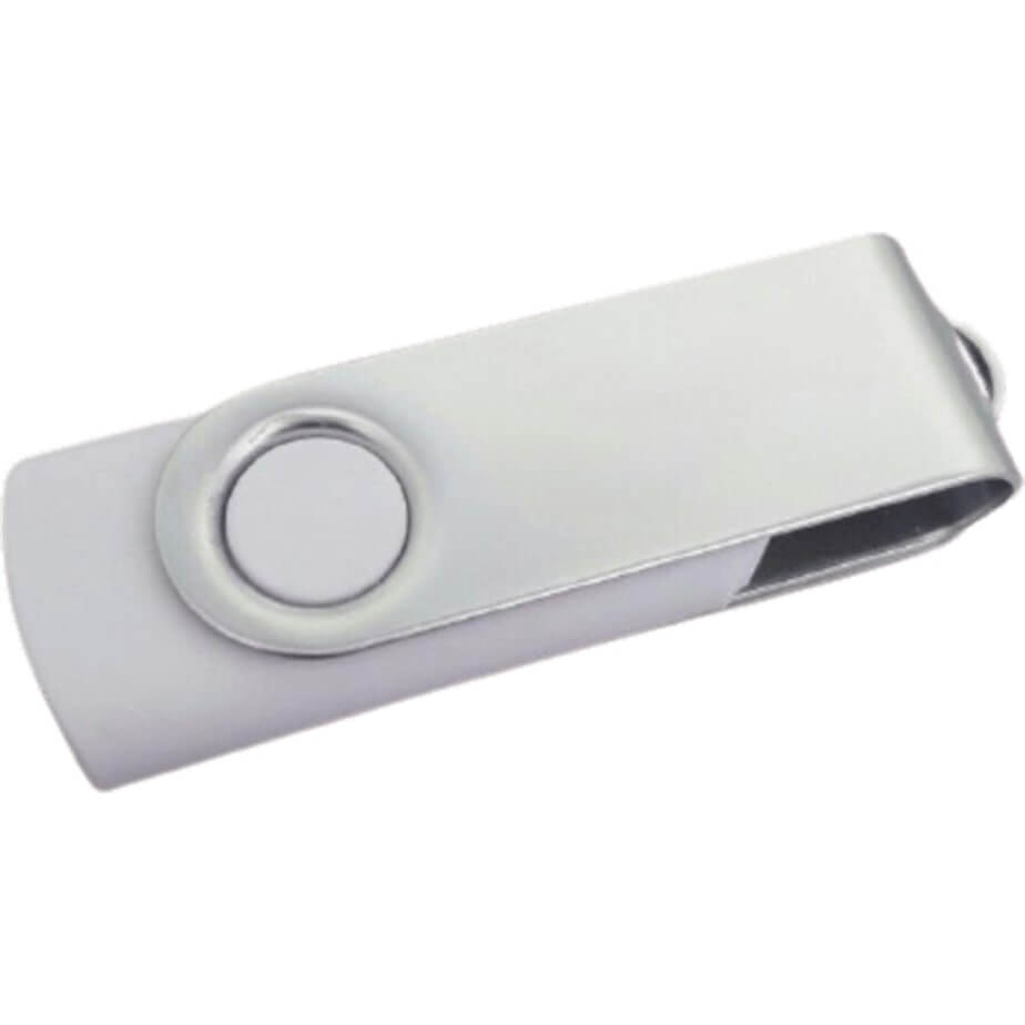 Colour Swivel USB In Cardboard Box