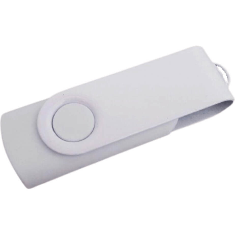 Colour Swivel USB In Cardboard Box