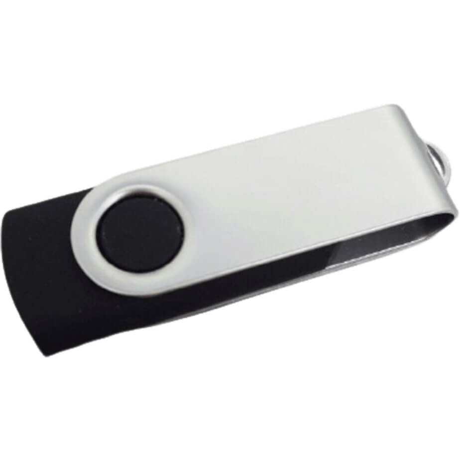 Colour Swivel USB In Cardboard Box