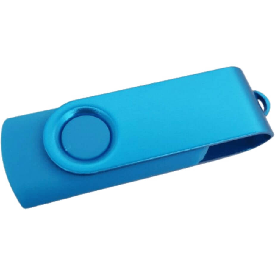 Colour Swivel USB In Cardboard Box