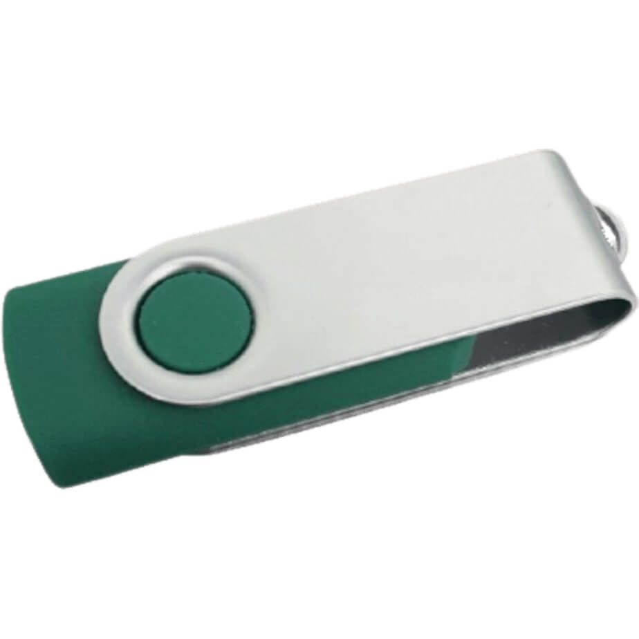 Colour Swivel USB In Cardboard Box
