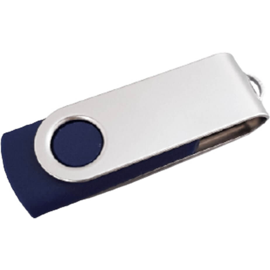 Colour Swivel USB In Cardboard Box