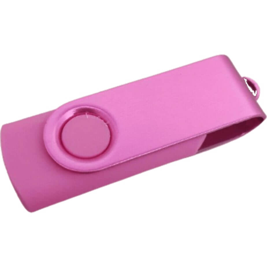 Colour Swivel USB In Cardboard Box