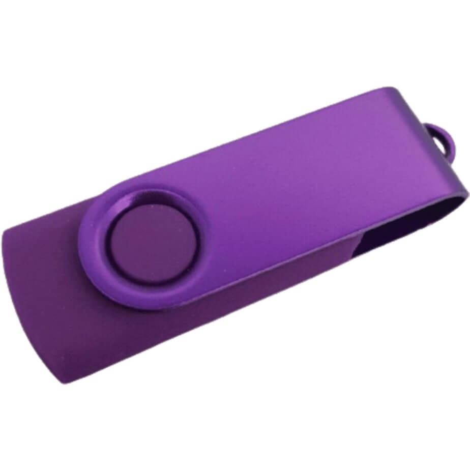 Colour Swivel USB In Cardboard Box
