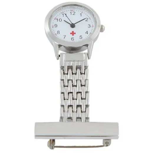 Metal Nurse Watch