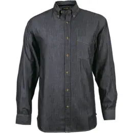 Mens Denver Denim Shirt Long Sleeve