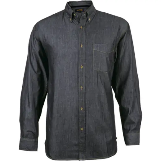 Mens Denver Denim Shirt Long Sleeve