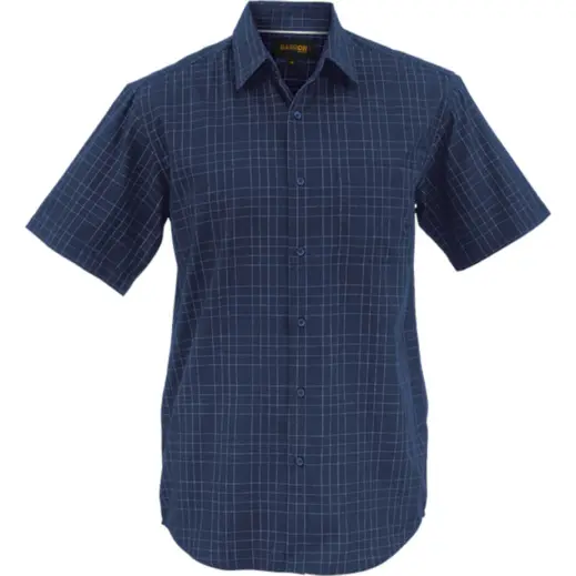 Mens Hamilton Check Lounge Short Sleeve