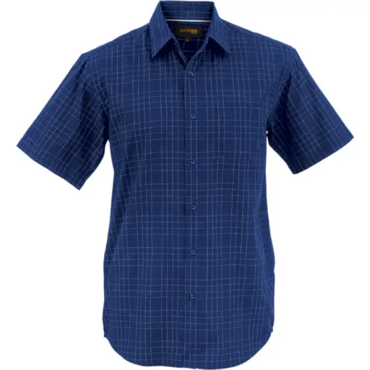 Mens Hamilton Check Lounge Short Sleeve