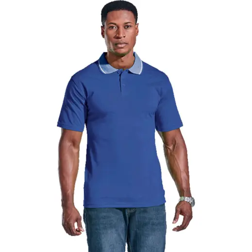 Mens Jacquard Collar Golfer