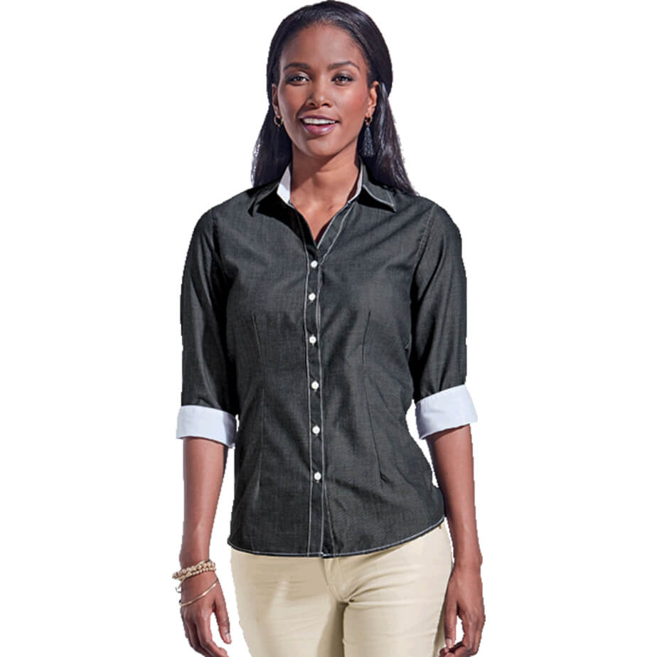Onyx Lacquer Blouse
