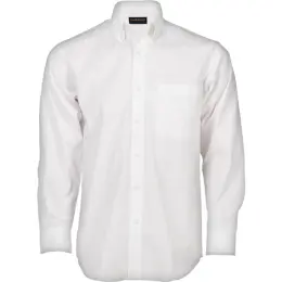 Mens Brushed Cotton Twill Lounge Long Sleeve